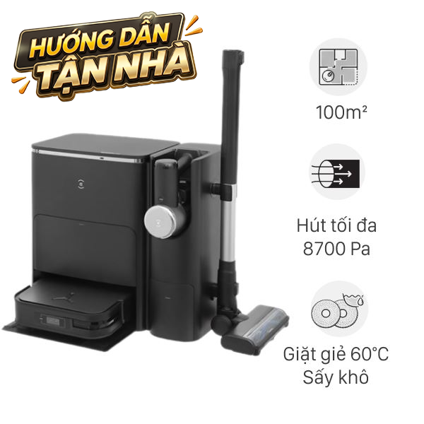 Robot hút bụi lau nhà Ecovacs Deebot X2 Combo