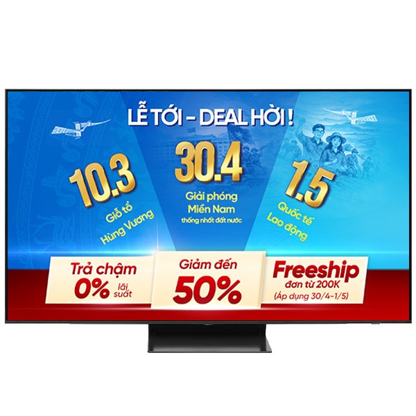 Smart Tivi OLED Samsung AI 4K 55 inch QA55S90D