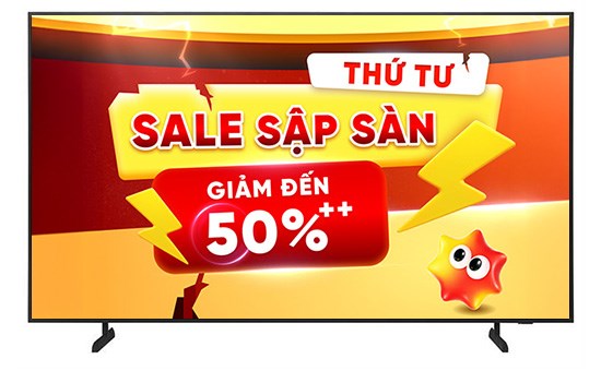 Samsung Smart TV QLED Khung tranh QA65LS03D