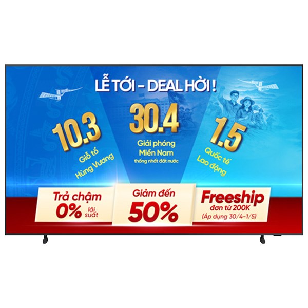 Smart Tivi Khung Tranh The Frame QLED Samsung 4K 50 inch QA50LS03D