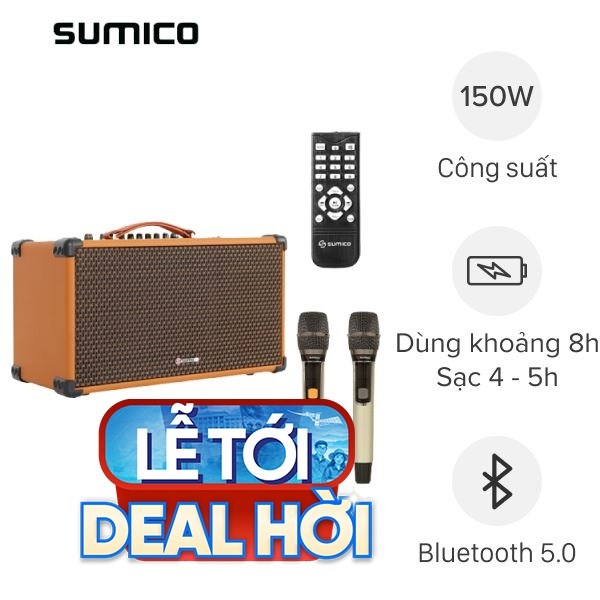 Loa karaoke xách tay Sumico BT-S65