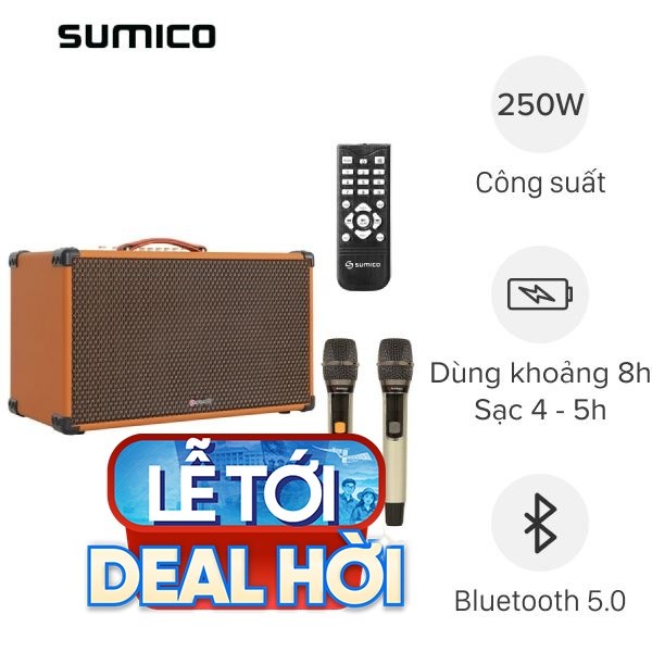 Loa karaoke xách tay Sumico BT-S82