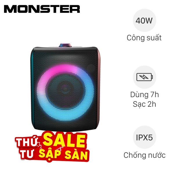Loa Bluetooth Monster Musicbox MS22150