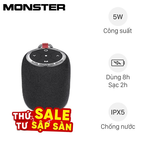 Loa Bluetooth Monster S110 Superstar MS11901