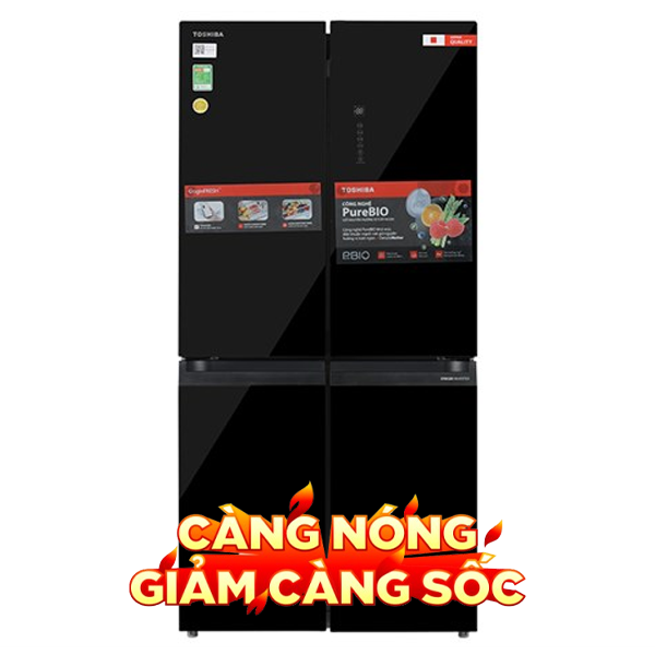 Toshiba Inverter 474 lít GR-RF611WI-PGV(22)-XK