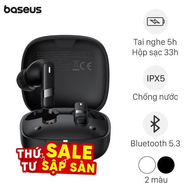 Tai nghe TWS Baseus Bowie E20