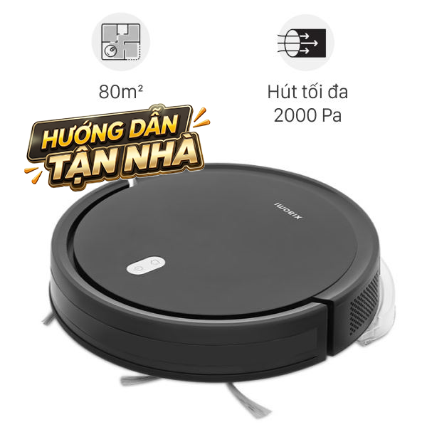 Robot hút bụi lau nhà Xiaomi Vacuum E5 - Đen