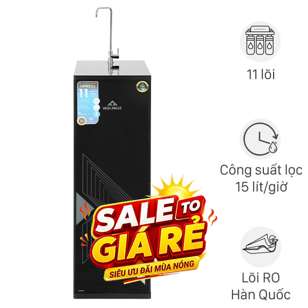 Máy lọc nước RO Hydrogen Hòa Phát HPR526