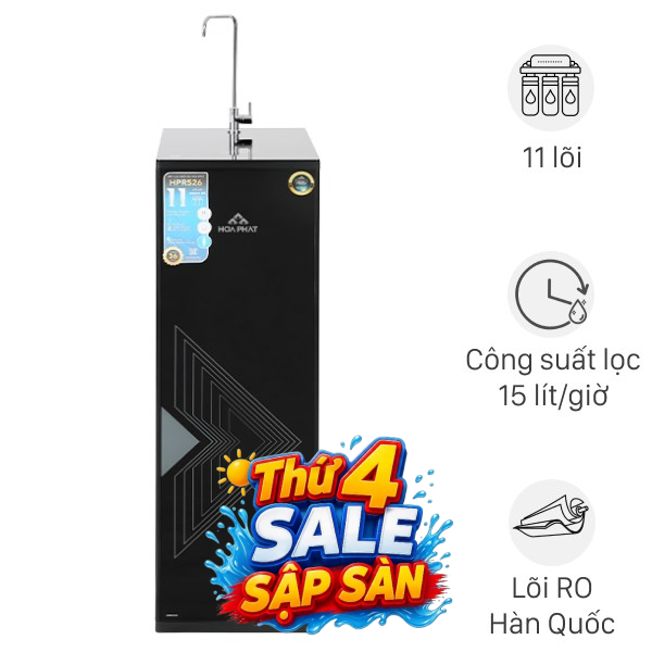 Máy lọc nước RO Hydrogen Hòa Phát HPR526