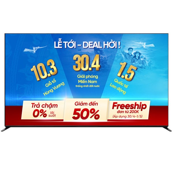 Sony Google TV QLED Mini LED BRAVIA 9 K-75XR90