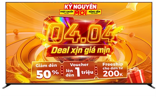 Sony Google TV QLED Mini LED BRAVIA 9 K-75XR90