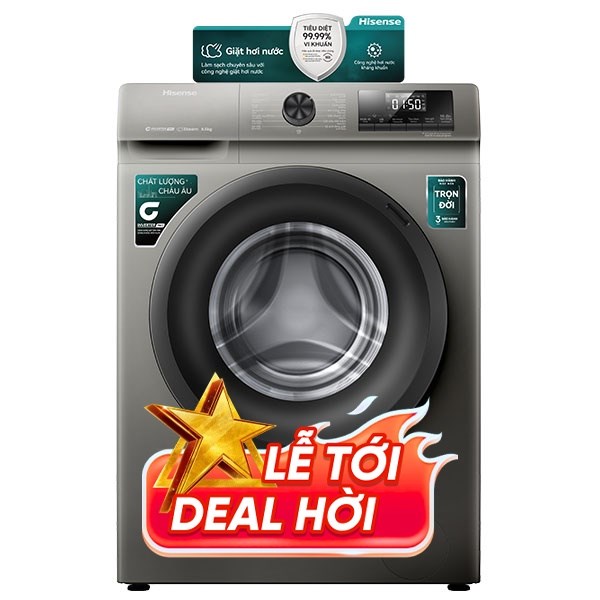 Hisense Inverter 8.5 Kg WFQP8523BT