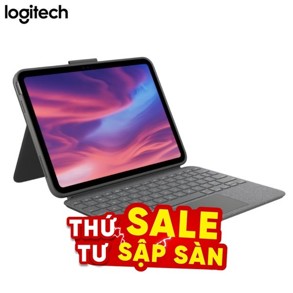 Bàn Phím iPad Logitech Combo Touch Gen 10TH