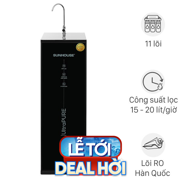 Máy lọc nước RO Hydrogen Sunhouse SHA8800KL