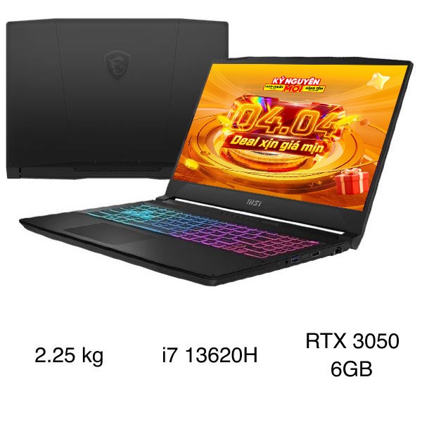 MSI Gaming Katana 15 B13UDXK i7 13620H (2077VN)