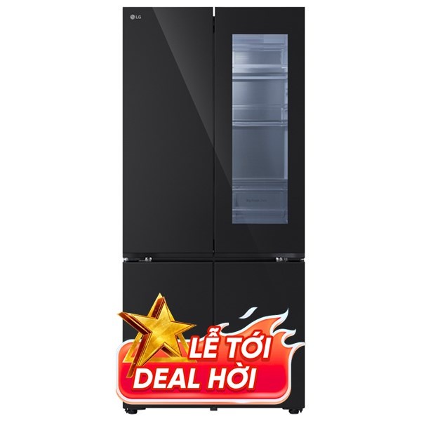 Tủ lạnh LG Inverter 617 lít Multi Door InstaView LFB61BLGAI