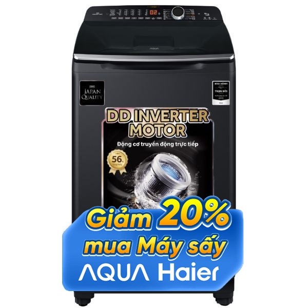Aqua Inverter 11 Kg AQW-DR110JT BK