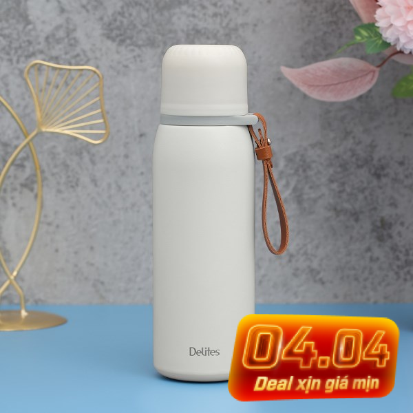 Bình giữ nhiệt nóng lạnh Inox 500 ml Delites Z102
