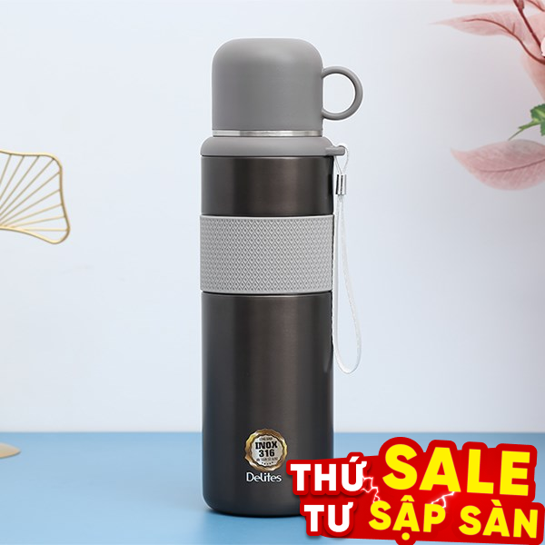 Bình giữ nhiệt nóng lạnh Inox 750 ml Delites Z90A