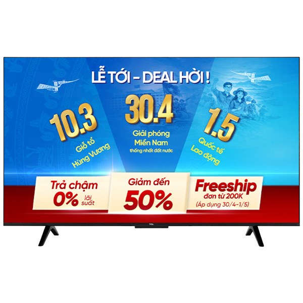 Google Tivi TCL AI 4K 50 inch 50P79B