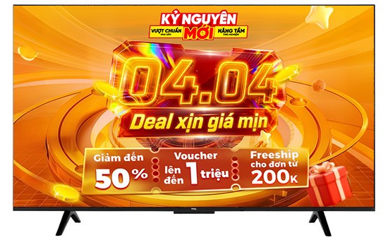 Google Tivi TCL AI 4K 50 inch 50P79B
