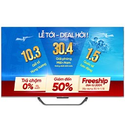 Google Tivi QLED Aqua 4K 65 inch AQT65S800UX