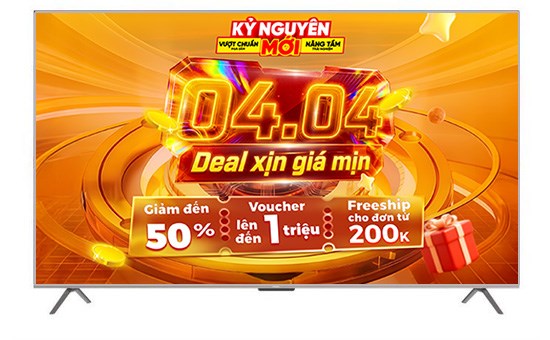 Google Tivi QLED Aqua 4K 75 inch AQT75S800UX