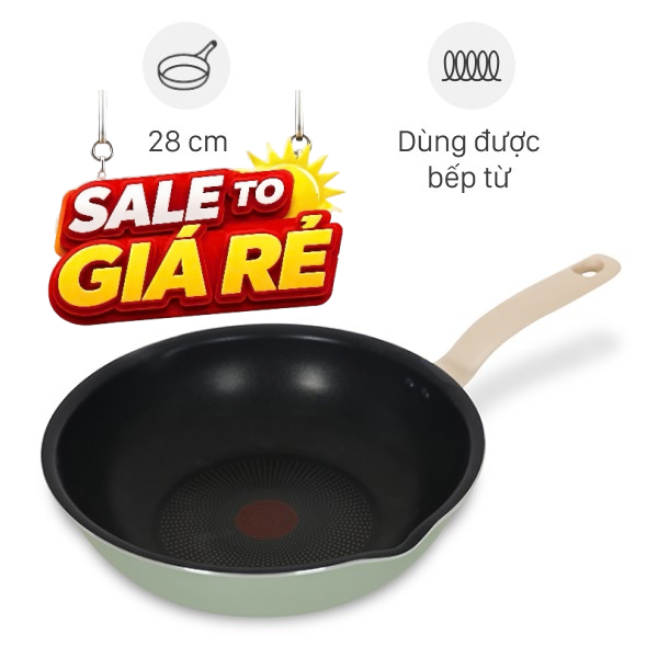 Chảo nhôm sâu chống dính đáy từ Tefal So Matcha G1796695