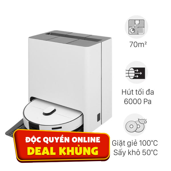 Robot hút bụi lau nhà Samsung VR7MD96514G/SV