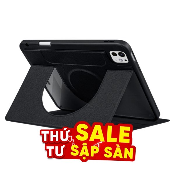 Bao da nắp gập iPad Pro 11 M4/M5 Nhựa TPU da PU LAUT PRESTIGE FOLIO MG