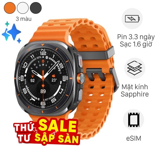 Samsung Galaxy Watch Ultra LTE 47mm dây silicone