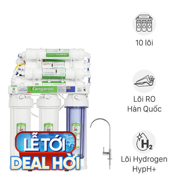 Máy lọc nước RO Hydrogen Kangaroo KGRP10
