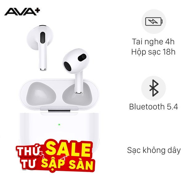 Tai nghe TWS AVA+ Buds Life Air 2 Pro