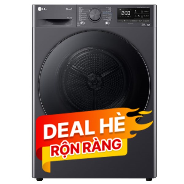 Máy sấy bơm nhiệt LG 10.5 Kg DVHP50M
