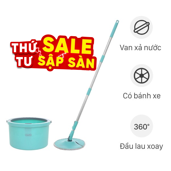 Bộ lau nhà tách nước bẩn Inochi Souji Plus HNK.LNTN.TRSJZZ2
