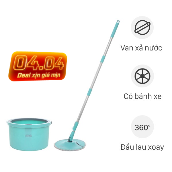 Bộ lau nhà tách nước bẩn Inochi Souji Plus HNK.LNTN.TRSJZZ2