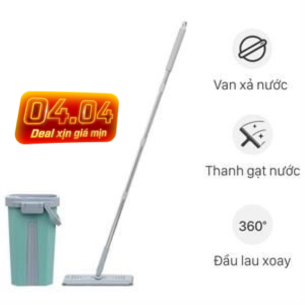 Bộ lau nhà tự vắt Delites BH-M905