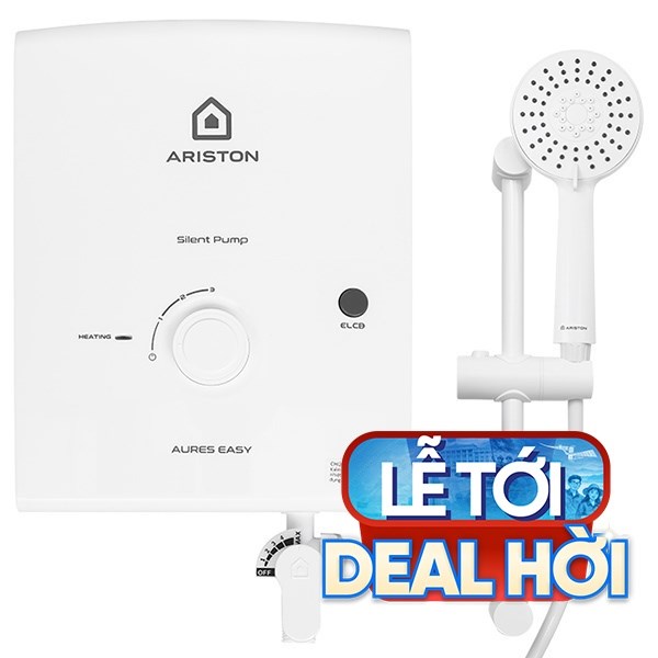 Máy nước nóng trực tiếp Ariston AURES EASY 4.5P 3S