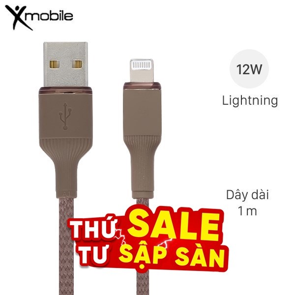 Cáp sạc và truyền dữ liệu 1m Xmobile L2320