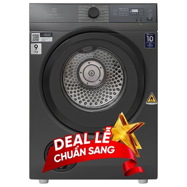 Máy sấy thông hơi Electrolux 9 Kg EDV904N3SC