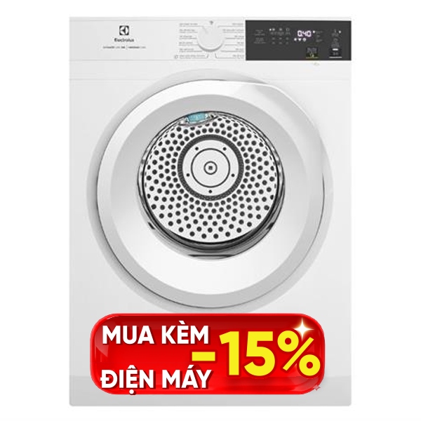 Máy sấy thông hơi Electrolux UltimateCare 9 kg EDS904H3WC