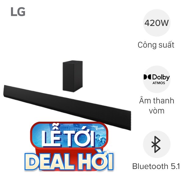 Bộ loa thanh LG SG10TY
