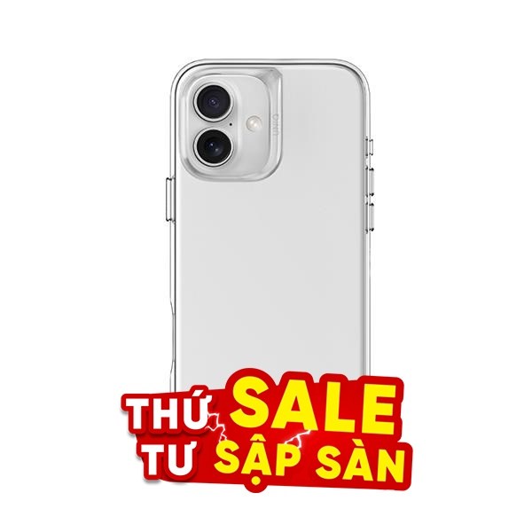 Ốp lưng iPhone 16 Nhựa dẻo TPU UNIQ AIR FENDER