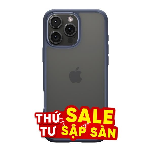 Ốp lưng iPhone 16 Pro Max nhựa cứng viền dẻo SPIGEN Ultra Hybrid