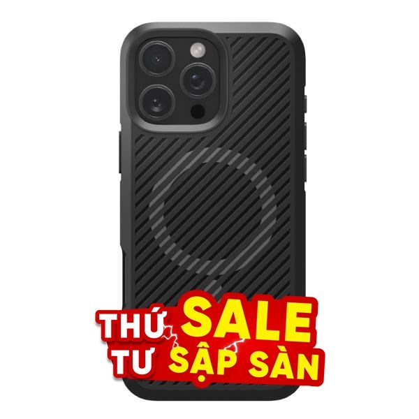 Ốp lưng MagSafe iPhone 16 Pro Max SPIGEN Core Armor MagFit ACS08024