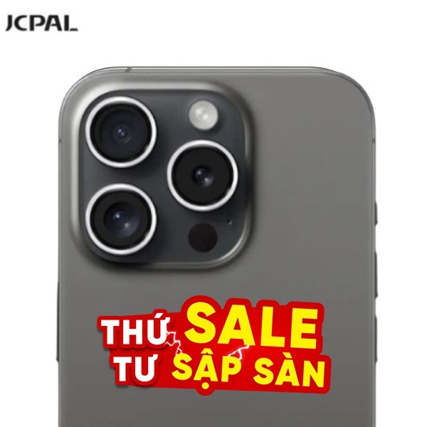 Miếng dán camera iPhone 16 Pro/16 Pro Max JCPAL