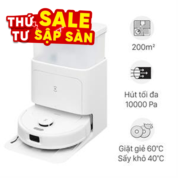 Robot hút bụi lau nhà Ecovacs Deebot N30 PRO OMNI