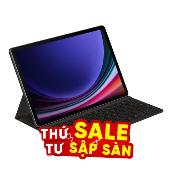 Bao da Galaxy Tab S9/ Tab S9 FE/ Tab S10 FE/ Tab S10 Lite Samsung kèm bàn phím AI