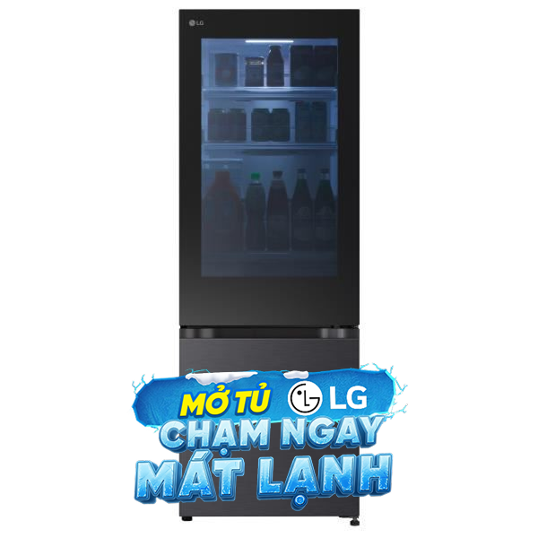 LG Inverter 340 lít InstaView LBB33BLMAI