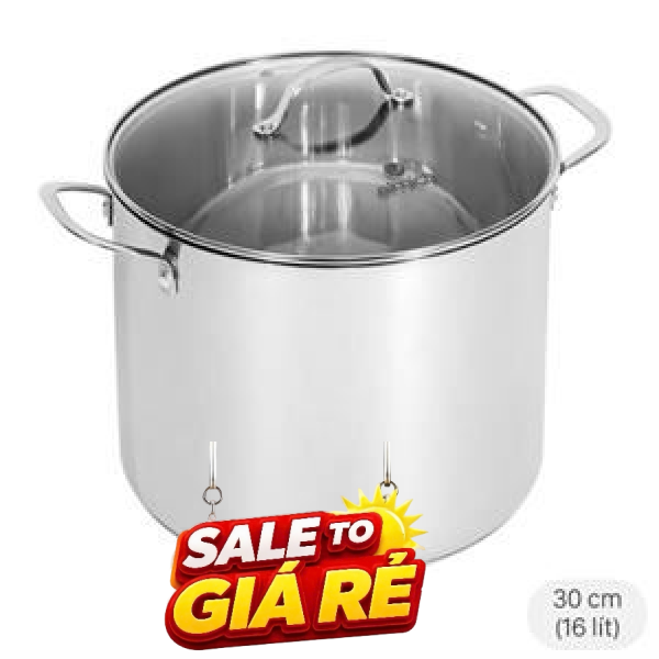 Nồi luộc gà inox 5 đáy Elmich EL-2525IN30